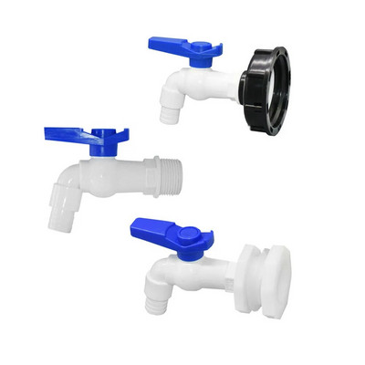 IBC Tank Tap Adapter Valve S60X6 Rough Carving Garden Βρύση γρήγορης απελευθέρωσης 1/2 3/4 Εξωτερικό μέγεθος