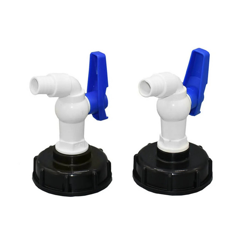 IBC tartálycsap-adapter szelep S60X6 Durva faragott kerti gyorskioldó csaptelep 1/2 3/4 külső méret