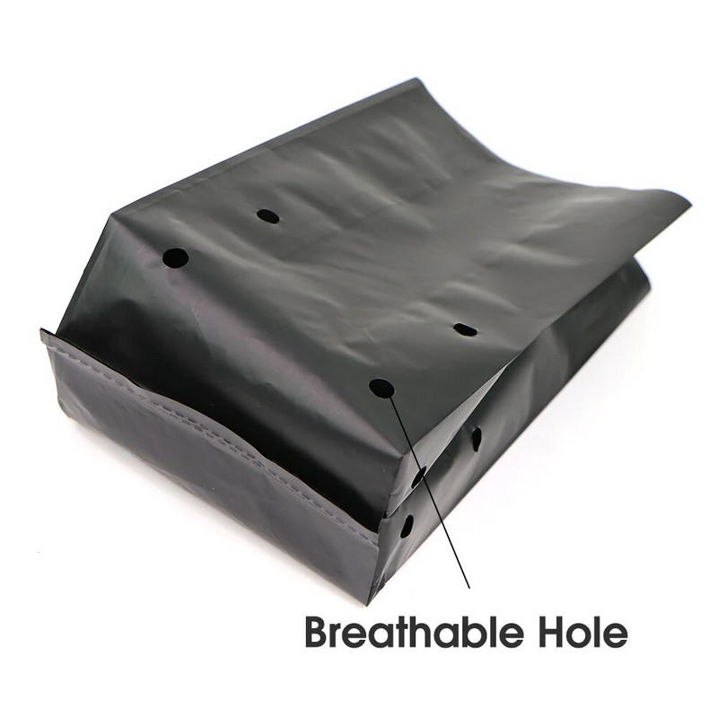 Must PE aiataimede kasvukott Hingavad seemned Start idanema istutusnõu seemikute siirdamiseks kultiveerimispotile