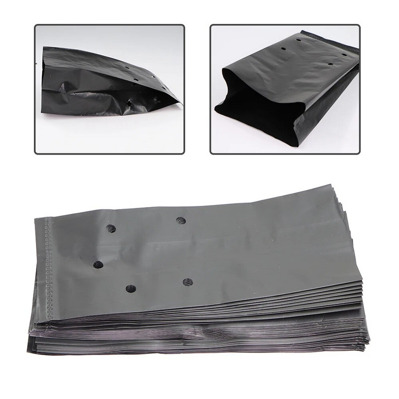 Must PE aiataimede kasvukott Hingavad seemned Start idanema istutusnõu seemikute siirdamiseks kultiveerimispotile