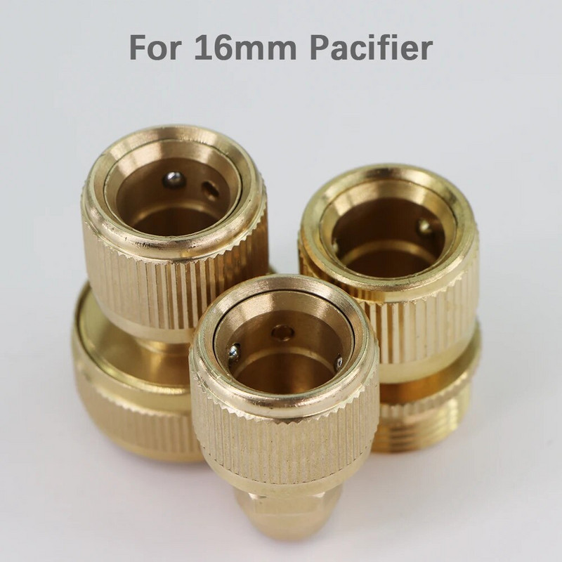 1/2`` 3/4`` 1`` sárgaréz csap 16/20/25 mm réz gyorscsatlakozó tömlőcsatlakozó adapter kerti öntözőpisztoly szerelvény csövek javítása