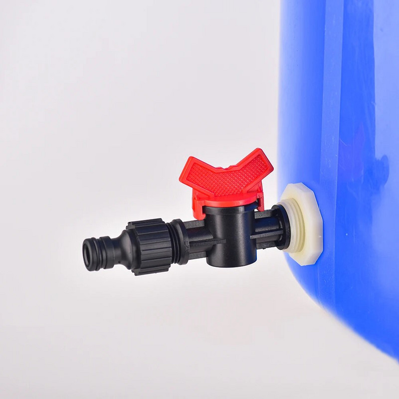 IBC csaptelep adapter S60x6 menetes csonk csatlakozó szelep kerti tömlő szerelvény csap ötvözet tartozék 1000 literes kültéri víztartályhoz