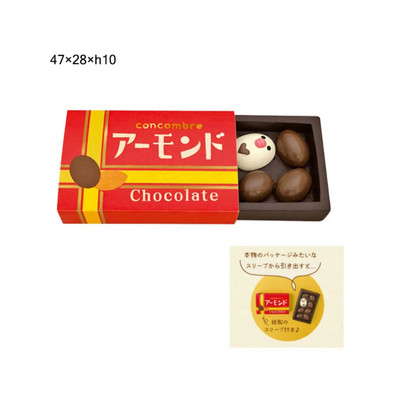 Japan Zakka Valentine`s Day Chocolate Studio Mini Statue Διακόσμηση βιβλιοθήκης Συλλεκτική διακόσμηση σπιτιού Ρητίνη Craft Japan Διακοσμητικά