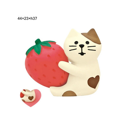 Japan Zakka Valentine`s Day Chocolate Studio Mini Statue Διακόσμηση βιβλιοθήκης Συλλεκτική διακόσμηση σπιτιού Ρητίνη Craft Japan Διακοσμητικά