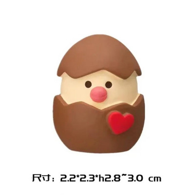 Japan Zakka Valentine`s Day Chocolate Studio Mini Statue Διακόσμηση βιβλιοθήκης Συλλεκτική διακόσμηση σπιτιού Ρητίνη Craft Japan Διακοσμητικά