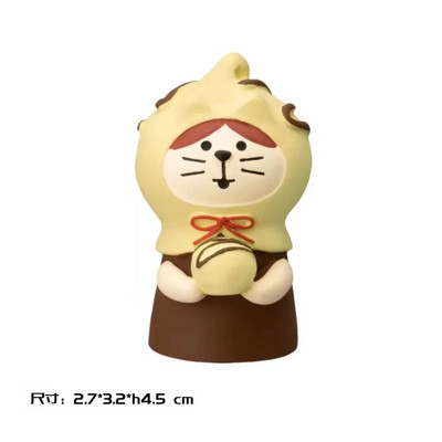 Japan Zakka Valentine`s Day Chocolate Studio Mini Statue Διακόσμηση βιβλιοθήκης Συλλεκτική διακόσμηση σπιτιού Ρητίνη Craft Japan Διακοσμητικά