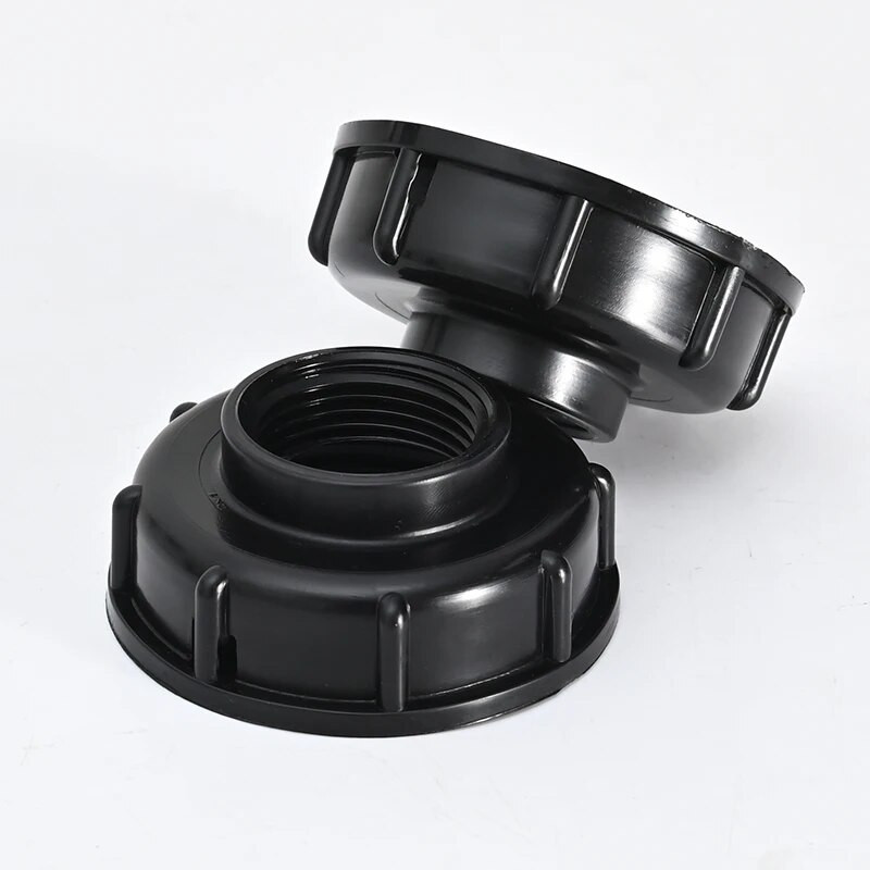 1/2" 3/4" 1" anya menetes IBC tartály csap adapter S60X6 durva menetes kupak vízcsap gyorscsatlakozó csapszelep szelep adapter szerelvények