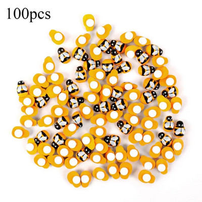 daug Amatai „Pasidaryk pats“ Priedai Mobilusis Telefonas „Shell“ Plaukų papuošalai Imituoti gyvūnai Dirbtinės bitės Glebės pakabukai Mini Bitė