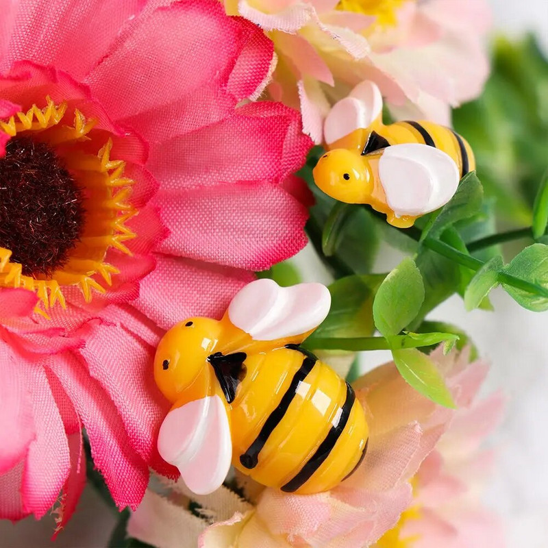 daug Amatai „Pasidaryk pats“ Priedai Mobilusis Telefonas „Shell“ Plaukų papuošalai Imituoti gyvūnai Dirbtinės bitės Glebės pakabukai Mini Bitė