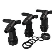 Ανταλλακτικό IBC Barrel Water Butt Tap Plastic Adapter Beer Home Rain Brew Tool Bucket Πλαστική βρύση Ανθεκτική πλαστική βρύση