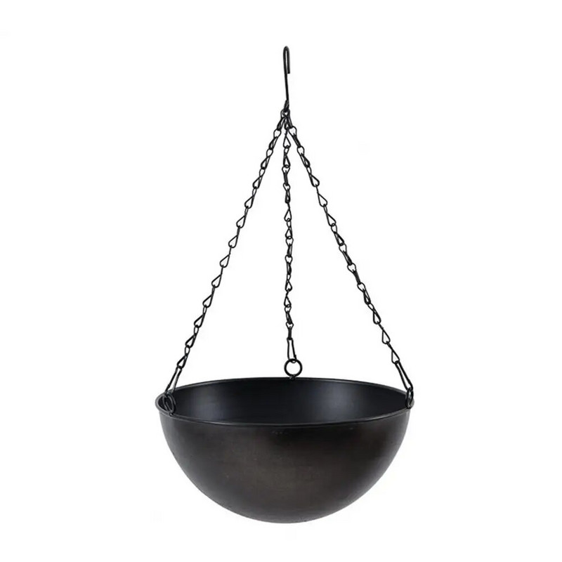 Akasztható virágcserepek dekoratív, erős, zamatos függő ültetőgép Nagy teherbírású, levehető láncos függőkosár-ültetőgép kertbe