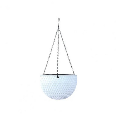 Resin Hang Plant Flower Κρεμαστές γλάστρες Καλάθι Κρεμάστρα φυτών Υπαίθρια κρεμαστή θήκη Γλαστρών Καλάθι για διακόσμηση τοίχου εξοχικού κήπου