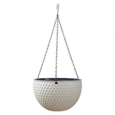 Resin Hang Plant Flower Κρεμαστές γλάστρες Καλάθι Κρεμάστρα φυτών Υπαίθρια κρεμαστή θήκη Γλαστρών Καλάθι για διακόσμηση τοίχου εξοχικού κήπου