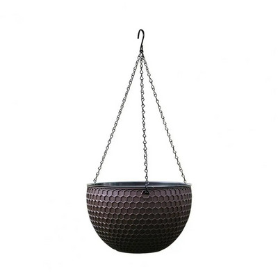 Resin Hang Plant Flower Κρεμαστές γλάστρες Καλάθι Κρεμάστρα φυτών Υπαίθρια κρεμαστή θήκη Γλαστρών Καλάθι για διακόσμηση τοίχου εξοχικού κήπου