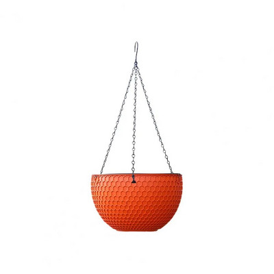 Resin Hang Plant Flower Κρεμαστές γλάστρες Καλάθι Κρεμάστρα φυτών Υπαίθρια κρεμαστή θήκη Γλαστρών Καλάθι για διακόσμηση τοίχου εξοχικού κήπου