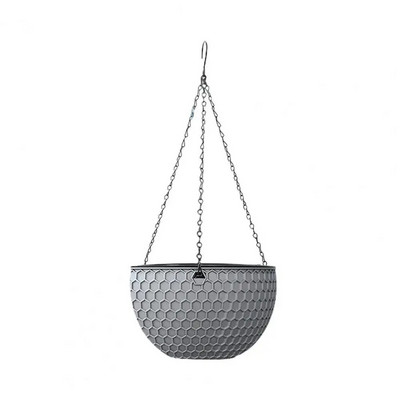 Resin Hang Plant Flower Κρεμαστές γλάστρες Καλάθι Κρεμάστρα φυτών Υπαίθρια κρεμαστή θήκη Γλαστρών Καλάθι για διακόσμηση τοίχου εξοχικού κήπου