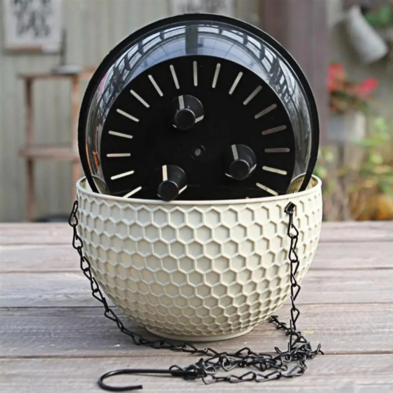 Gyanta akasztós növény Virág függő cserepek kosár Növényakasztó kültéri akasztós edénytartó Kosár fali dekorációhoz megyei kert