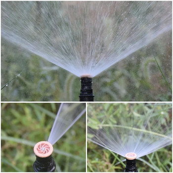 Изскачащи пръскачки Резервни разпръскващи дюзи 0~360 градуса Регулируема градина Парк Ферма Тревни тревни култури Инструмент за напояване