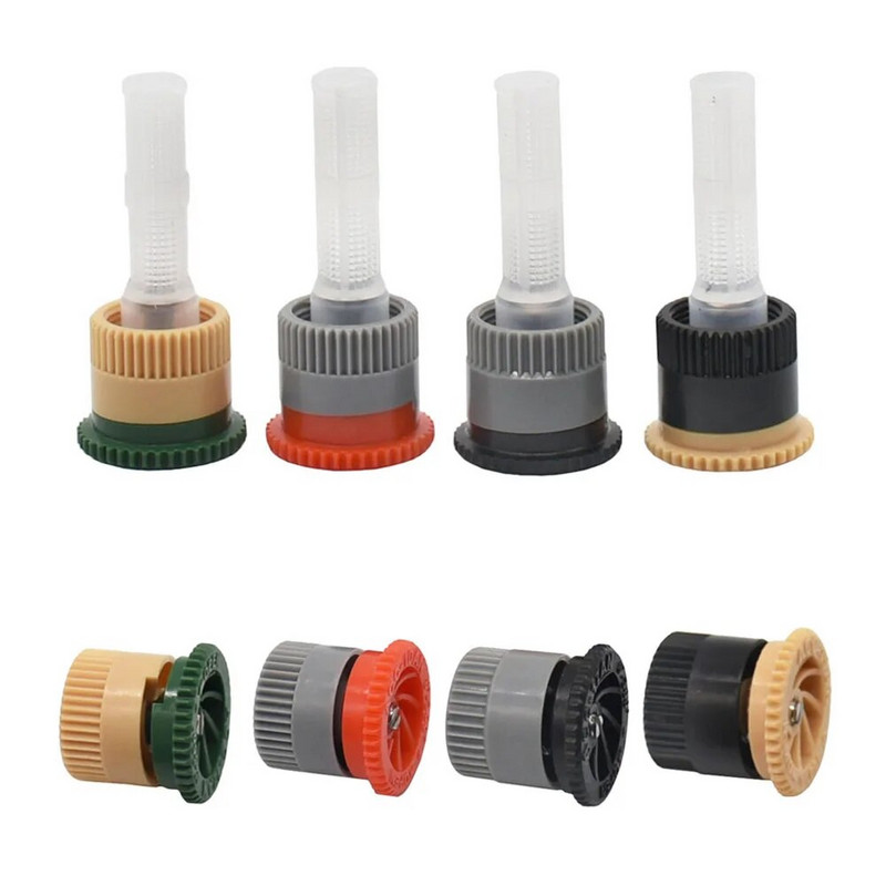 Felbukkanó locsolók Csere szórófúvókák 0-360 fokban állítható Kert Park Farm Fű Pázsit növények öntözőeszköz