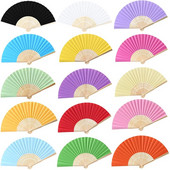 7 colių rankinis ventiliatorius, sulankstomas popierinis ventiliatorius, vasaros raštas, sulankstomas šokių vestuvių vakarėlis, nėriniai, sulankstomas, vientisas 15 spalvų ventiliatorius