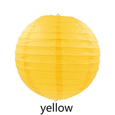 Kinų / Japonijos apvalus popierinis žibintas gimtadienio vestuvių dekoro gimtadienio dovanos amatai "pasidaryk pats" lempos baltas kabantis žibinto rutulys