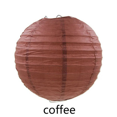 Kinų / Japonijos apvalus popierinis žibintas gimtadienio vestuvių dekoro gimtadienio dovanos amatai "pasidaryk pats" lempos baltas kabantis žibinto rutulys