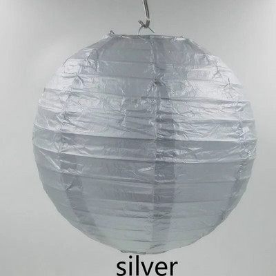 Kinų / Japonijos apvalus popierinis žibintas gimtadienio vestuvių dekoro gimtadienio dovanos amatai "pasidaryk pats" lempos baltas kabantis žibinto rutulys