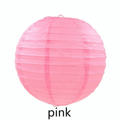 Kinų / Japonijos apvalus popierinis žibintas gimtadienio vestuvių dekoro gimtadienio dovanos amatai "pasidaryk pats" lempos baltas kabantis žibinto rutulys
