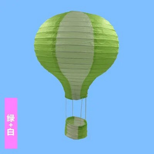 12``30cm Rainbow Hot Air Balloon Χαρτί Φανάρι Διακόσμηση του Αγίου Βαλεντίνου Παιδικό Υπνοδωμάτιο Κρεμαστό πάρτι γενεθλίων
