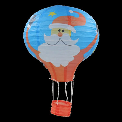 12``30cm Rainbow Hot Air Balloon Χαρτί Φανάρι Διακόσμηση του Αγίου Βαλεντίνου Παιδικό Υπνοδωμάτιο Κρεμαστό πάρτι γενεθλίων