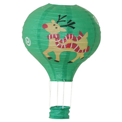 12``30cm Rainbow Hot Air Balloon Χαρτί Φανάρι Διακόσμηση του Αγίου Βαλεντίνου Παιδικό Υπνοδωμάτιο Κρεμαστό πάρτι γενεθλίων