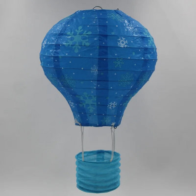 12``30cm Rainbow Hot Air Balloon Χαρτί Φανάρι Διακόσμηση του Αγίου Βαλεντίνου Παιδικό Υπνοδωμάτιο Κρεμαστό πάρτι γενεθλίων