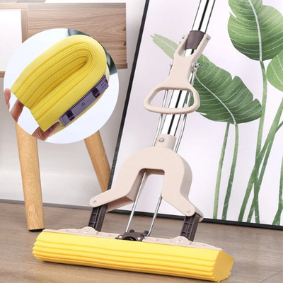 Fine Sponge Foam Rubber Mop Head Replacement  Cleaning  Floor Kitchen Tool Household Cleaning Tools