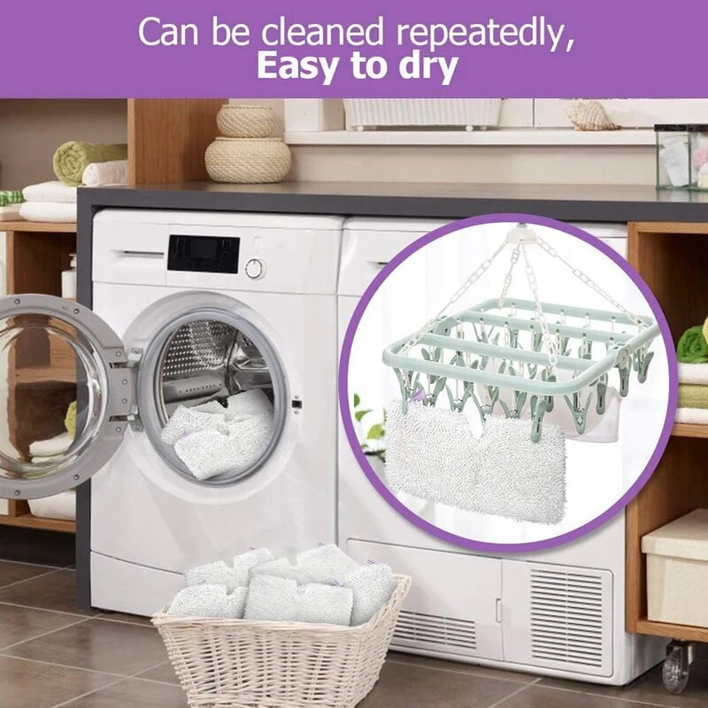 2db háztartási mikroszálas csere tisztító párna cápa gőzös zsebmosóhoz S3500 Series S3550 S3901 S3601 S3501