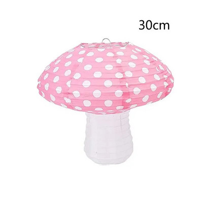 Rózsaszín eper lámpás formájú barkácsolás kézi papírlámpás gyerek party dekoráció boldog születésnapot parti dekor lámpás