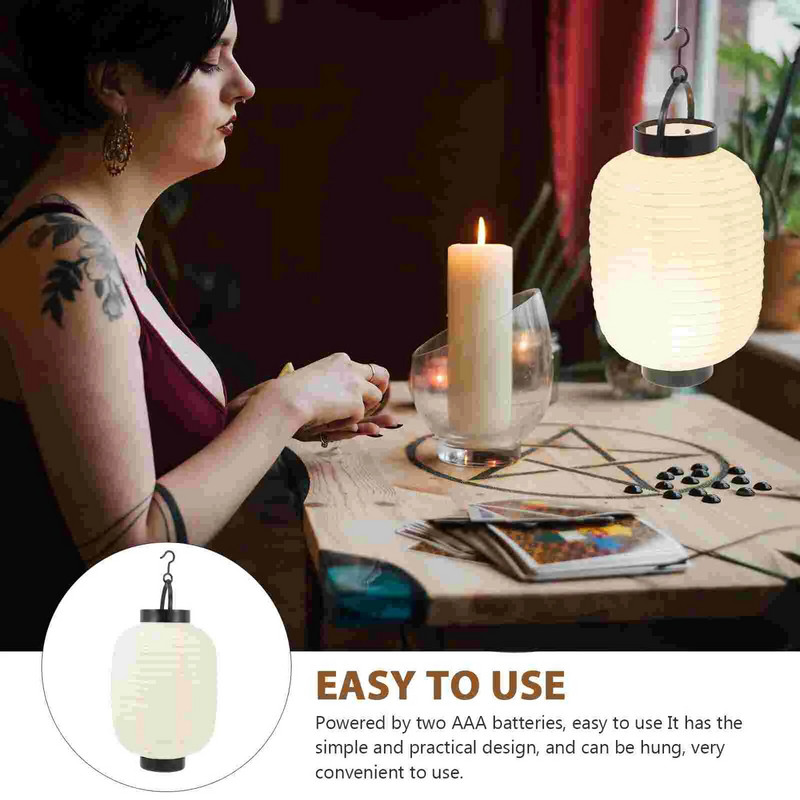 Hagyományos vörös japán papírlámpák: kínai lámpás lámpák összecsukható függő sushi bár lámpás esküvői dekorációhoz