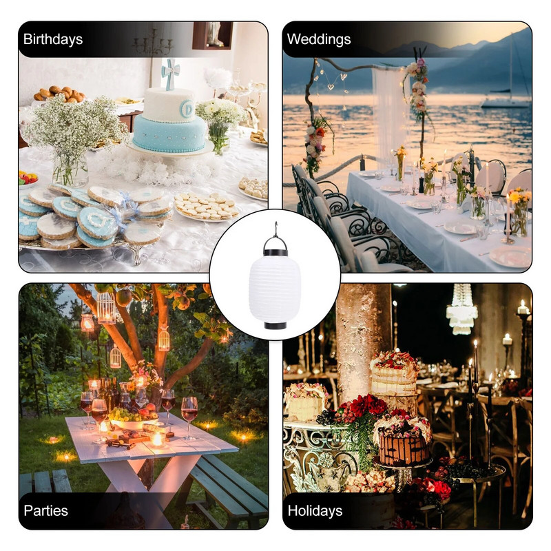 Hagyományos vörös japán papírlámpák: kínai lámpás lámpák összecsukható függő sushi bár lámpás esküvői dekorációhoz