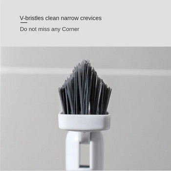 Βούρτσα δαπέδου με μακριά χέρια ξύσιμο The Hard Hair Brush Bathroom Tile Gap Brush Gap Cleaning Βούρτσα δαπέδου Βούρτσα δαπέδου Εργαλείο μπάνιου