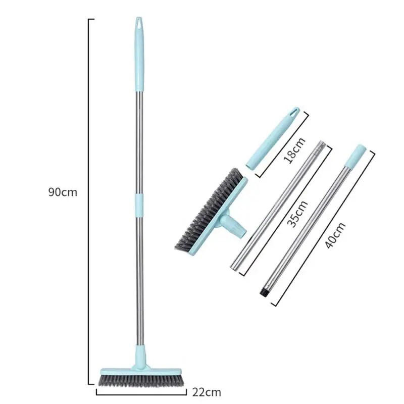 Ilgarankis grindų šepetys Nubraukite Kietų plaukų šepetėlį Vonios plytelių tarpų šepečio tarpų valymas Grindų šepetys Grindų šepetys Vonios įrankis