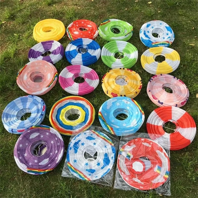 12``30 cm esküvői születésnapi dekoráció hőlégballon papírlámpás karácsonyi fesztivál bárdekoráció kézműves barkács függő léggömb lámpa