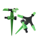 360°-ban forgó öntözőlocsoló kerti öntözőrendszer 3 fúvóka használható ID16 mm-es tömlőhöz Kerti öntözőrendszer