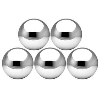 5 бр. Гледащи топки от неръждаема стомана, огледална полирана куха топка, отразяваща сфера