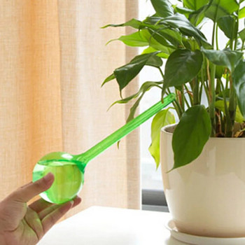 5 τμχ Αυτόματος τροφοδότης νερού φυτών Αυτοποτιστικό Πλαστικό μπαλάκι Εσωτερικά λουλούδια εξωτερικού χώρου Δοχεία νερού Γλάστρα Συσκευή άρδευσης με σταγόνες