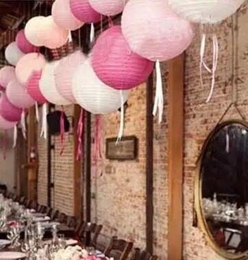 1tk 4-6-8-10-12-14-tolline roheline ümmargune Hiina paberlatern Sünnipäeva pulmapeo sisekujundus kingitus käsitöö DIY lambivarude latern