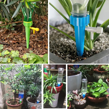Αυτοποτιζόμενες αιχμές Αυτόματο ρυθμιζόμενο σύστημα στάγδην άρδευσης Συσκευές ποτίσματος για φυτά Συσκευή Auto Water Dripper Flower