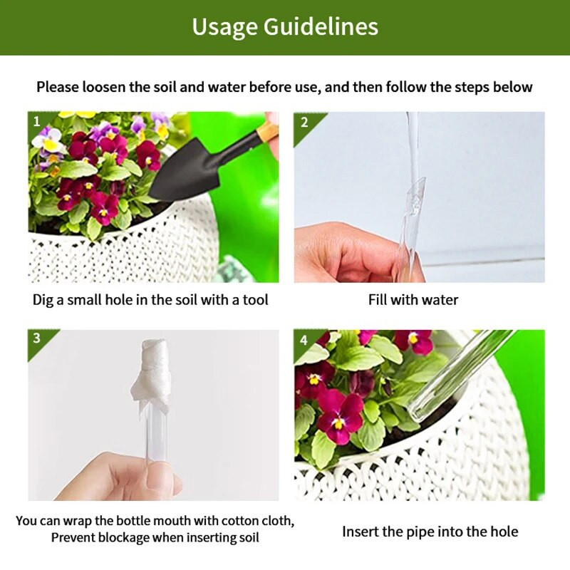 1 db automata öntözőhagymák, öntözőgömbök, öntözőgömbök, kerti víz, csepegtető öntözőberendezések virágok számára