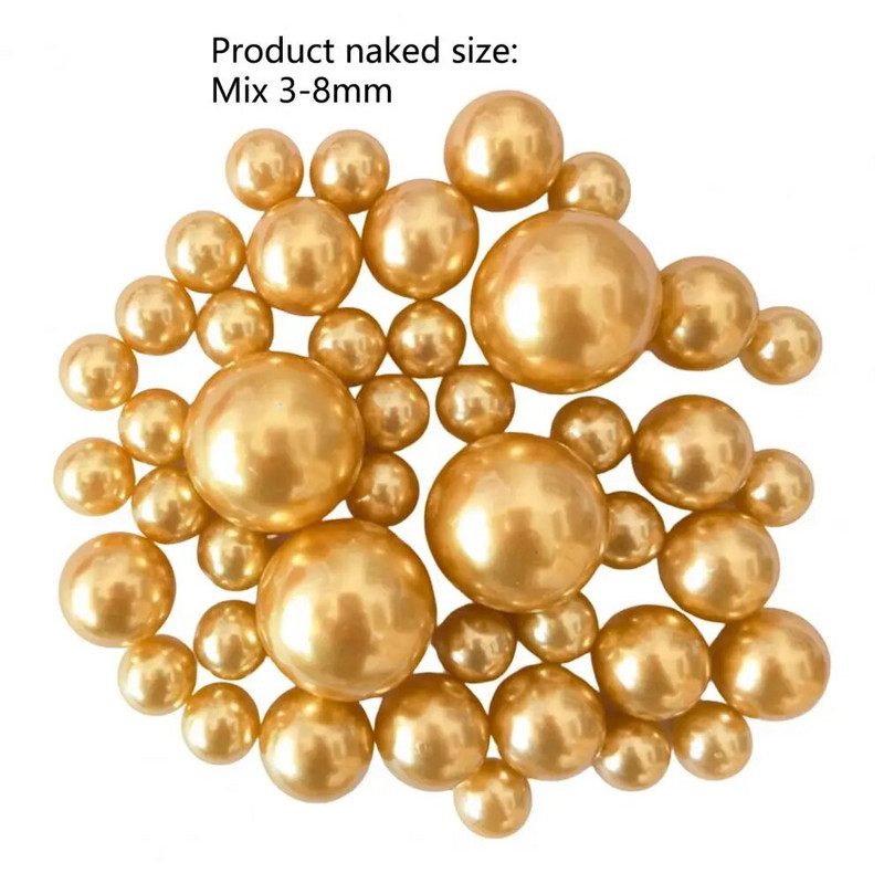 150 vnt. gražūs karoliukų vazos užpildai, plastikiniai plaukiojantys karoliukai, paryškina stalo puošmena Vazos užpildas dirbtinis perlas Sukurkite atmosferą