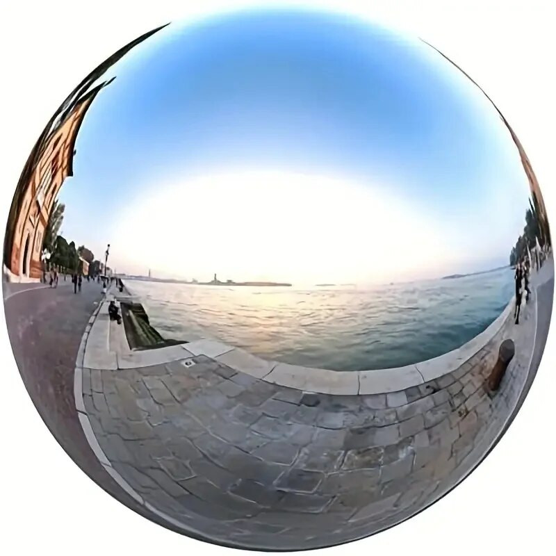 5/6db rozsdamentes acél bábu - 32-120 mm tükörre csiszolt üreges golyók lakberendezéshez, kerti dekorációhoz, helyszíni dekorációhoz, születésnaphoz