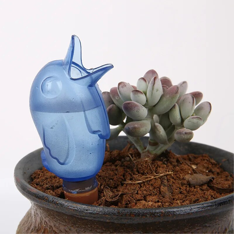 Automatikus csepegtető öntözés Automatikus csepegtető madár alakú virágcserepes öntöző növényekhez Virágitatók Palackos csepegtető otthoni kerti szerszámok