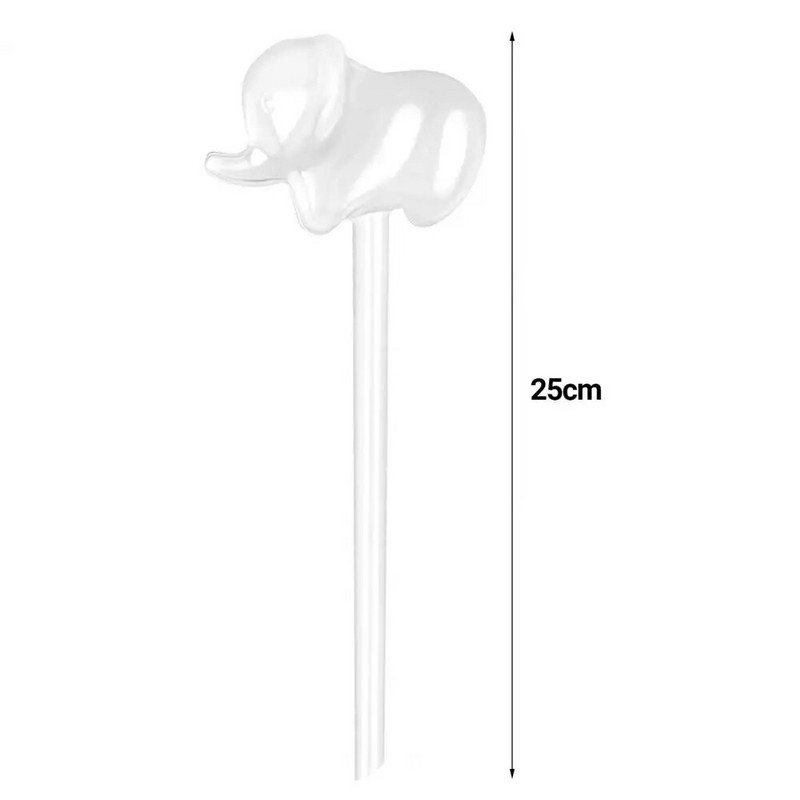 2db önitató gömb nagy kapacitású átlátszó elefánt panda csibe automata növényi öntöző hagymák для сада и огорода